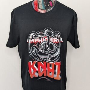 Amphichiral Knot from The Curiosity Box Black Tshirt Mens Size Large